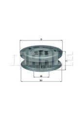 HIDROLIK DIREKSIYON FILTRESI MERCEDES W201 W123 W124 W126 W116 W126 W202 C208 W210 W460 W461 W463