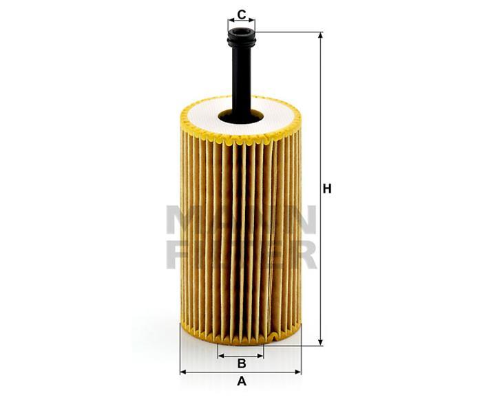 YAĞ FİLTRESİ PARTNER-BERLINGO 96- -P106 97- -P206 98- -P306 93-01 -P307- C3 02 - 1.4-1.6 16V