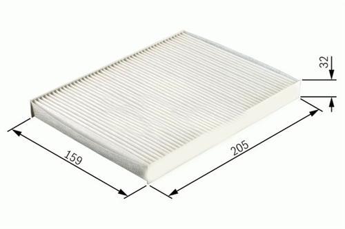 POLEN FİLTRESİ P207 06 C3 09 DS3 10 KARBONLU