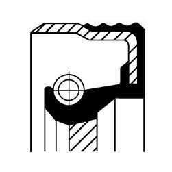 82020045 YAĞ KEÇESİ KRANK MİLİ 43.0X58.0X7.0 FKM HONDA ACCORD 03 CIVIC 05 CR-5 05