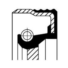 82020045 YAĞ KEÇESİ KRANK MİLİ 43.0X58.0X7.0 FKM HONDA ACCORD 03 CIVIC 05 CR-5 05