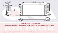 RADYATÖR AL/MKNK XSARA 1.4-1.6-1.8-2.0 98 >00-ZX92 >-PEUGEOT 306 1.4-1.6-1.8 97 >98