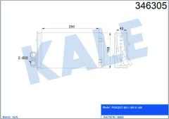 KALORİFER RADYATÖRÜ 405 92-96 406 96-04 248x157