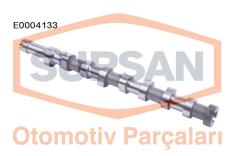 EKSANTRİK MİLİ FORD COURIER 14 FOCUS 3 C.MAX 1.6TDCI 11 PEUGEOT 207 208 308 508 2008 3008 5008- PARTNER-BERLINGO C ELYSEE C3 C4 C5 DS3 DS4 JUMPY COMBO E CROSSLAND 1.6 HDI DV6 FIESTA EURO 5 ÇELİK