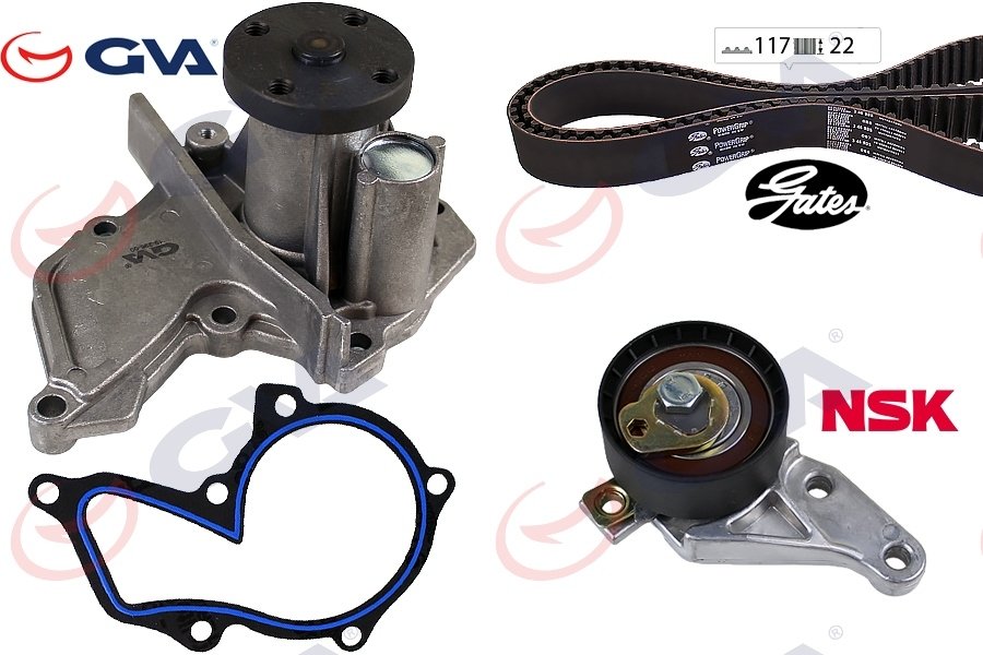 TRIGER SETI FIESTA 4 - 5 98 05 FUSION 02 08 1.25-1.4 16V FOCUS 98 05 1.4 -1.6 16V MAZDA 121 3 1.25 96 04 VOLVO S40 2 1.6 05 12 V50 05 12 MAZDA 2 1.25 / 1.4 / 1.6 04 12 KTB286