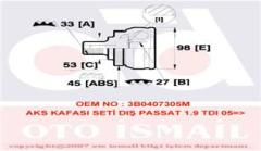 x AKS KAFASI SETİ DIŞ PASSAT 1.9 TDI 05