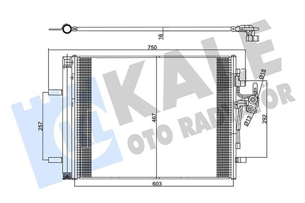 KLIMA RADYATORU 224DT 204PT DISCOVERY SPORT L550 14 FREELANDER 2 L359 06 14 R.R EVOQUE L538 11 19 VOLVO S60 2 S80 2 V60 1 V70 3