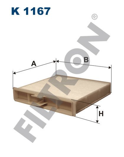 POLEN FİLTRESİ SCENIC 2 1.4-1.6-1.6 16V-2.0 16V-1.5DCI-1.9DCI-2.0DCI PLASTİK ÇERÇEVELİ