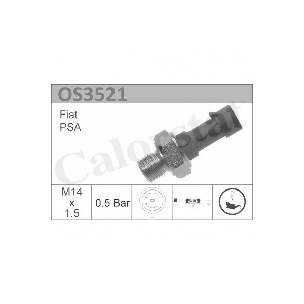 YAĞ MÜŞÜRÜ TEMPRA-SLX-UNO-PALIO-SIENA-BRAVO 1.2-1.4-1.6-1.9D 0.30 BAR 4859914-7681395