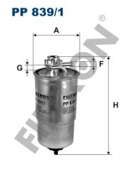 YAKIT FİLTRESİ PUNTO-LEON-TOLEDO 2-OCTAVIA-BORA-GOLF 4-PASSAT-LT 28-35-LT 28-46 1.9 TDI