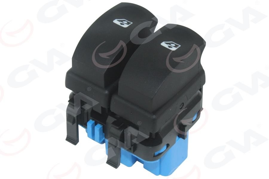 CAM AÇMA ANAHTARI ÖN SOL ÇİFTLİ RENAULT CLIO 3 10 FİŞLİ MAVİ