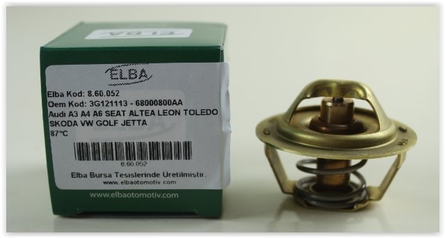 TERMOSTAT GOLF 5-VI-PLUS-JETTA 3-PASSAT-SCIROCCO-TIGUAN-A3-A4-A6-ALTEA-LEON-TOLEDO 2.0TDI 88C