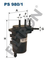 YAKIT FİLTRESİ MEGANE 2 02>08 SCENIC 2 03> 1.5dCi DELIKSIZ