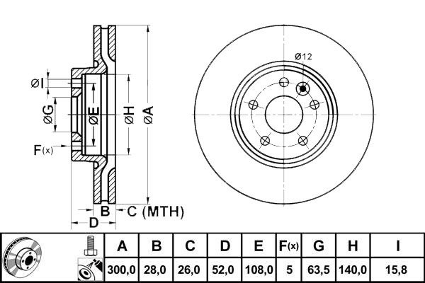 ON FREN DISK AYNASI MONDEO 4 S MAX GALAXY 07 11 FREELANDER 2 06-14 EVOQUE 12-18 VOLVO S60 2 10 S80 2 V70 3 XC70 2 06 300cm CAP