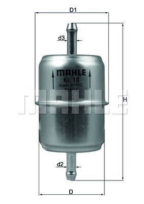 YAKIT FILTRESI MERCEDES M102 190 W201 W123 W124 W460