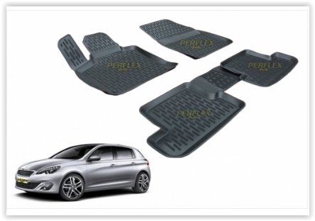 PASPAS 3D X-MAT HAVUZLU PEUGEOT 308 15 SİYAH