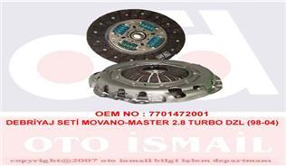 DEBRİYAJ SETİ BASKI DİSK MOVANO-MASTER 2.8DTI 98-04 S9W.7.02-S9W 702