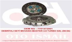 DEBRİYAJ SETİ BASKI DİSK MOVANO-MASTER 2.8DTI 98-04 S9W.7.02-S9W 702