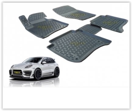 PASPAS 3D X-MAT HAVUZLU PORSCHE CAYENNE 10 SİYAH