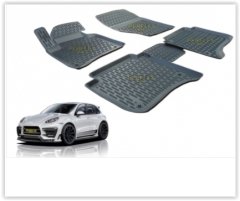PASPAS 3D X-MAT HAVUZLU PORSCHE CAYENNE 10 SİYAH