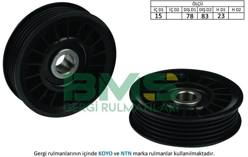 ALTERNATÖR GERGİ RULMANI PASSAT-A4-A6 1.9 TDI 1997-2001 AFN-AVN-AVG