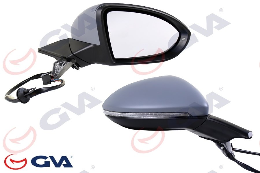 DIŞ DİKİZ AYNASI ELEKTRİKLİ ISITMALI SAĞ GOLF VII 13 SİNYALLİ ASTARLI 6 FİŞ