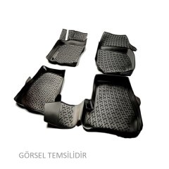 PERFLEX 3D X-MAT HAVUZLU PASPAS ÇEŞİTLERİ SİYAH FORD C-MAX 2012-2017 3D X-MAT 5 PCS