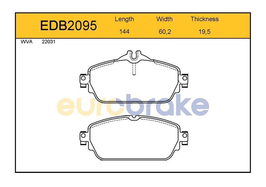ÖN BALATA MERCEDES W205 C180 C200 C220 CLASS 2013 S205 C180 C200 C220 14 GDB2070-FDB4870-LP2764