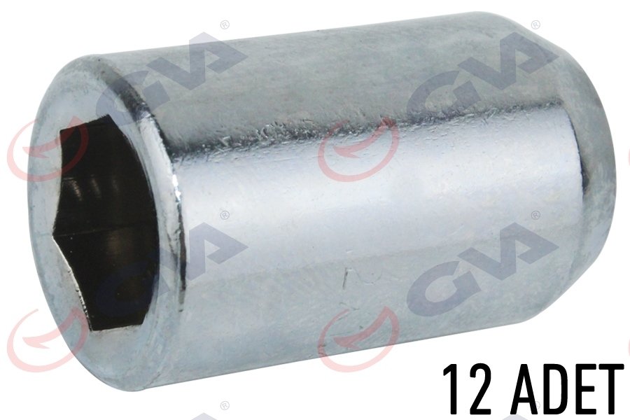 ÇELİK JANT SOMUNU JAPON ARAÇ GRUBU İNBUS M12x1.25 PAKET 12
