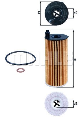 YAG FILTRESI BMW B37 B38 B46 B47 B48 F20 F22 G42 F30 F34 G20 G21 G28 F36 G22 G26 F10 G30 G31 G38 G60