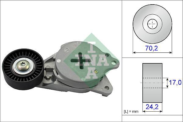 ALTERNATÖR GERGİ RULMANI KÜTÜKLÜ TOYOTA AURIS COROLLA 1.4L 1NDTV NDE150 NDE180 6 vites 10-18 / YARIS 1.4L 1NDTV D-4D NLP130 6 vites 10->