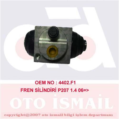 FREN SİLİNDİRİ P207 1.4-1.4 16V-1.4HDI 06 > ABS Lİ 20.64mm