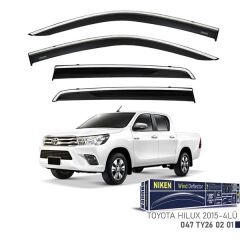 KROMLU CAM RÜZGARLIĞI TOYOTA HILUX 2015- 4LÜ