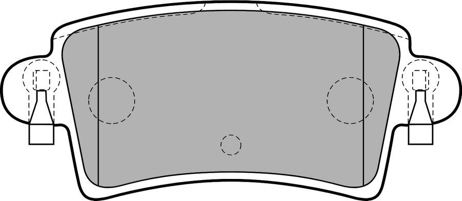 ARKA FREN BALATASI RENAULT MASTER 2 01>06 OPEL MOVANO A 01>06