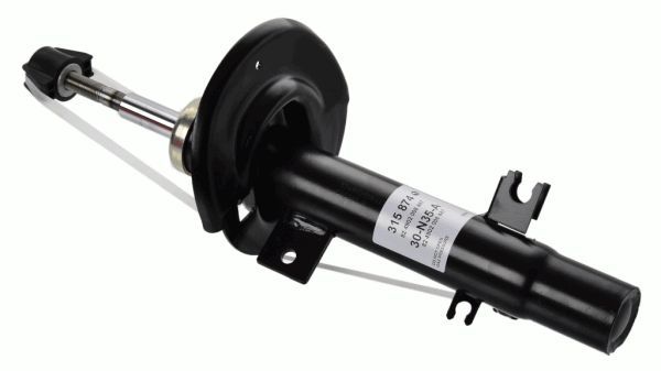 ÖN AMORTİSÖR SOL P208 2012 GAZLI Tekerlek göbegi- : 72 mm