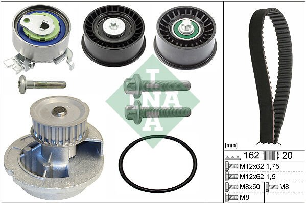DEVİRDAİMLİ TRİGER SETİ 162x200 ASTRA G 1.4 1.6 16V 98-05 VECTRA C 1.6 CORSA C 1.4 1.6
