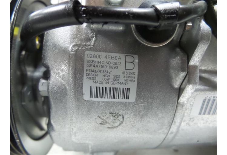 KLİMA KOMPRESÖRÜ SCENIC 3 1.6 DCI QASHQAI