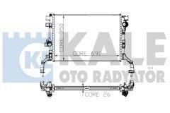 RADYATÖR BRAZİNG LATITUDE 1.5 DCİ-LAGUNA 3 1.5 DCİ 07 MEK. 689x328x26