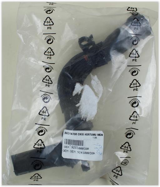 RADYATÖR ÇIKIŞ HORTUMU MEGANE 3 HB