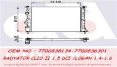 RADYATÖR CLIO 2-LOGAN 04 KANGOO 01 MEGANE 96 1.4-1.61.5D-1.9 AL KLİMASIZ MEK 430x377.5x23