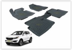 PASPAS 3D X-MAT HAVUZLU KIA SPORTAGE 11-16 SİYAH