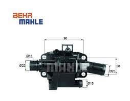 TERMOSTAT YUVASI KOMPLE PEUGEOT 206-207-307-308-407-1007-3008-5008-PARTNER TEPE-C2-C3-C4-C5 2 FOCUS 3 11 1.6 TDCI COURIER 14 1.5-1.6 TDCI FIESTA 08 17 1.5 TDCI B-MAX 14