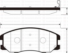 ÖN FREN BALATA CHEVROLET CAPTIVA 2.0L 2.4L 06-