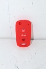 KONTAK ANAHTAR KUMANDA KORUYUCU KILIF SİLİKON KIRMIZI HYUNDAI ACCENT ERA-I20-I30-ELENTRA-TUCSON KIA RIO-CEED-PICANTO-SPORTAGE