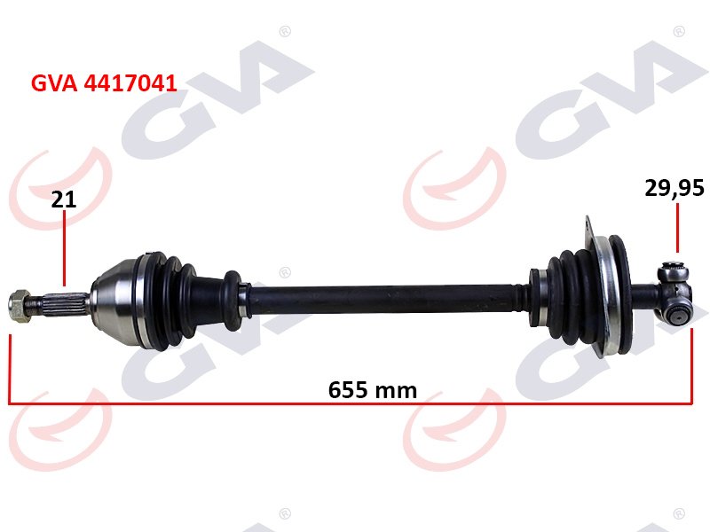 KOMPLE AKS SOL R21 MANAGER 1.7 86-93 655mm