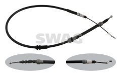 EL FREN TELİ ARKA TRANSPORTER T5-T6 1303 mm 2004 FEBI 36352