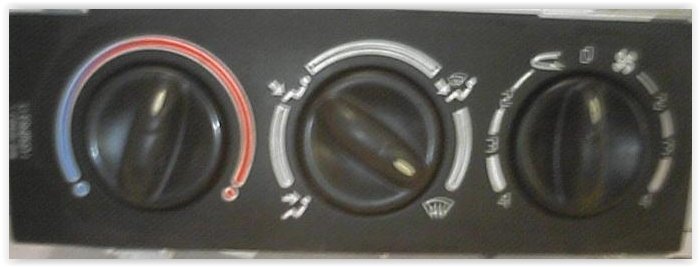 x KALORİFER KUMANDASI MEGANE I