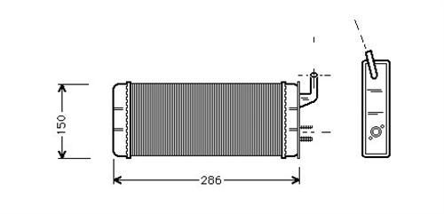 KALORİFER RADYATÖRÜ BRAZİNG M131 1600 250x140x36