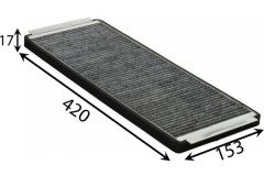 POLEN FİLTRESİ ASTRA F-CALIBRA-COMBO A-CORSA B-TIGRA KARBONLU CUK4251