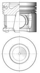 PISTON SEGMAN STANDART 84.00mm EURO 4 BMW E81 E82 E87 E88 E90 E92 E93 E60 E83 2008